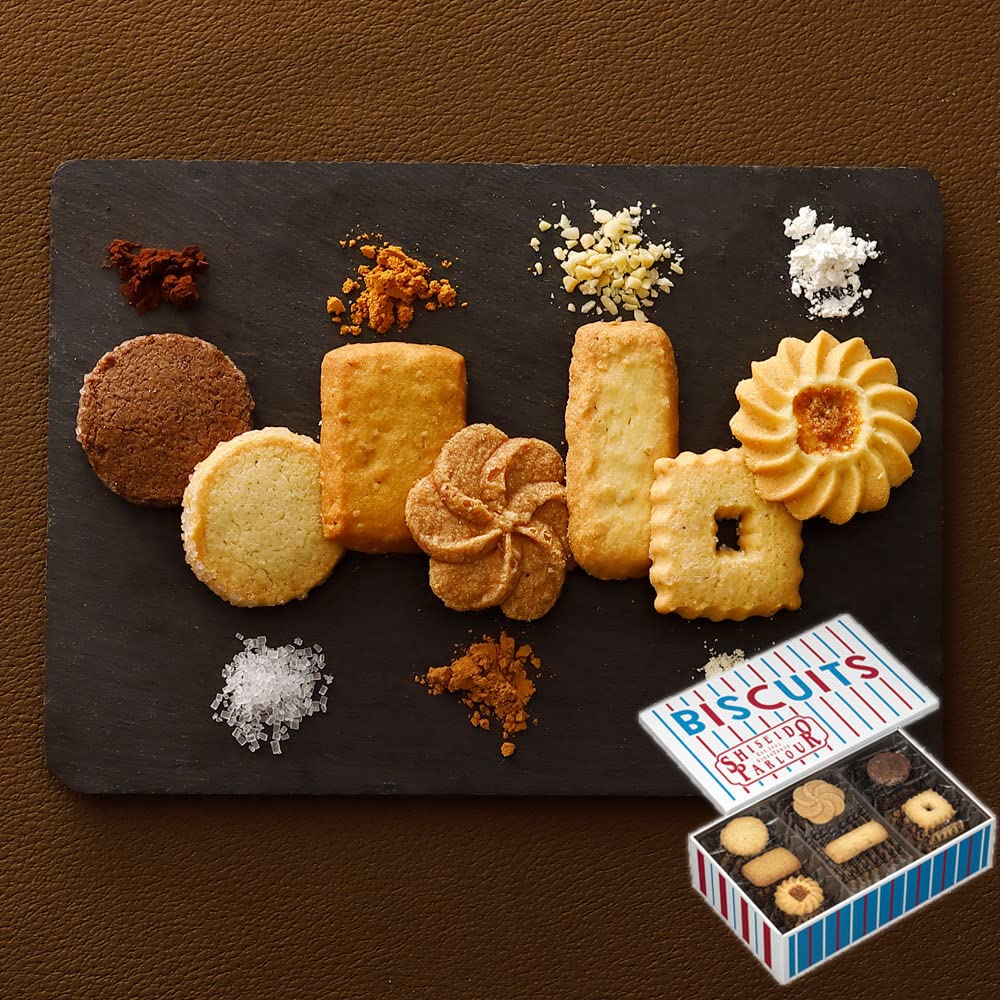 Amazon | クッキー 資生堂パーラー ビスキュイ 30枚入 7種